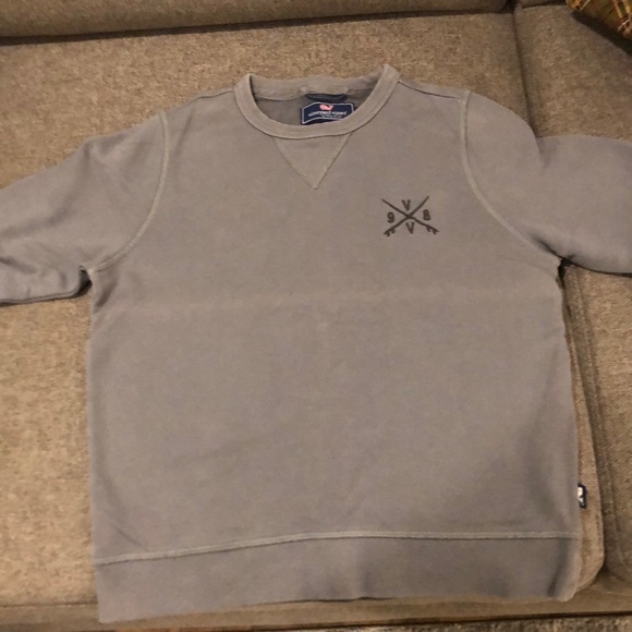 Grey small boys vineyard vines sweater - Picture 1 of 7